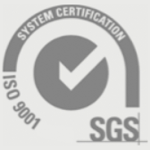 Sello de certificación SGS ISO 9001